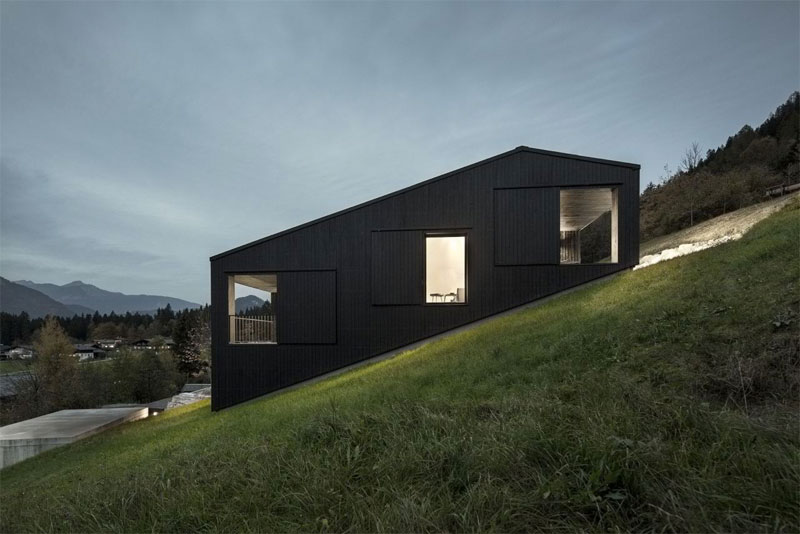 Design and build — modern hillside residence